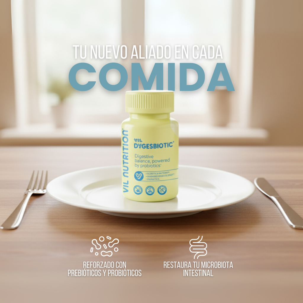 VIL DYGEST BIOTIC™ – El probiótico que reconecta tu intestino con tu cerebro para una digestión automática