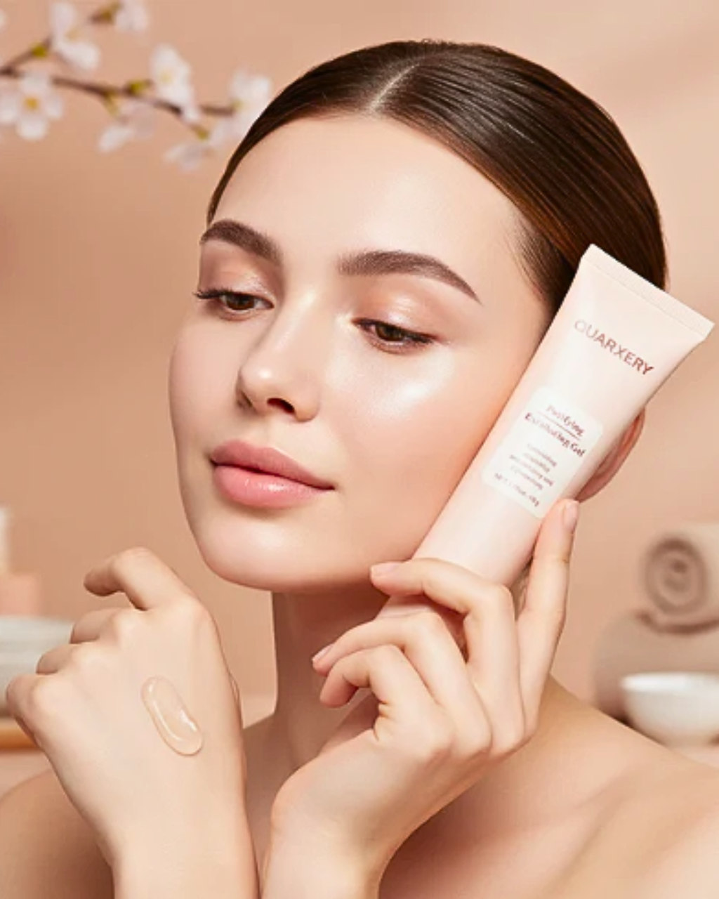 ✨°QUARXERY Gel Exfoliante Premium ⁓ Limpiador Hidratante con Nicotinamida°