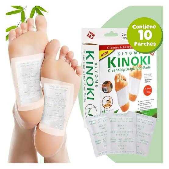 PARCHES DETOX KINOKI CAJA X10 ⁓ Limpia y Desintoxica El organismo