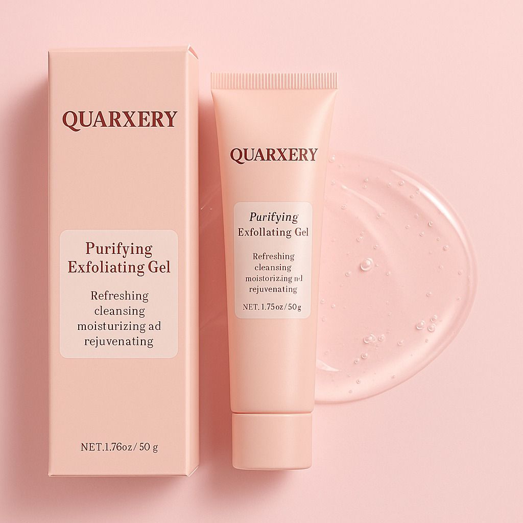 ✨°QUARXERY Gel Exfoliante Premium ⁓ Limpiador Hidratante con Nicotinamida°