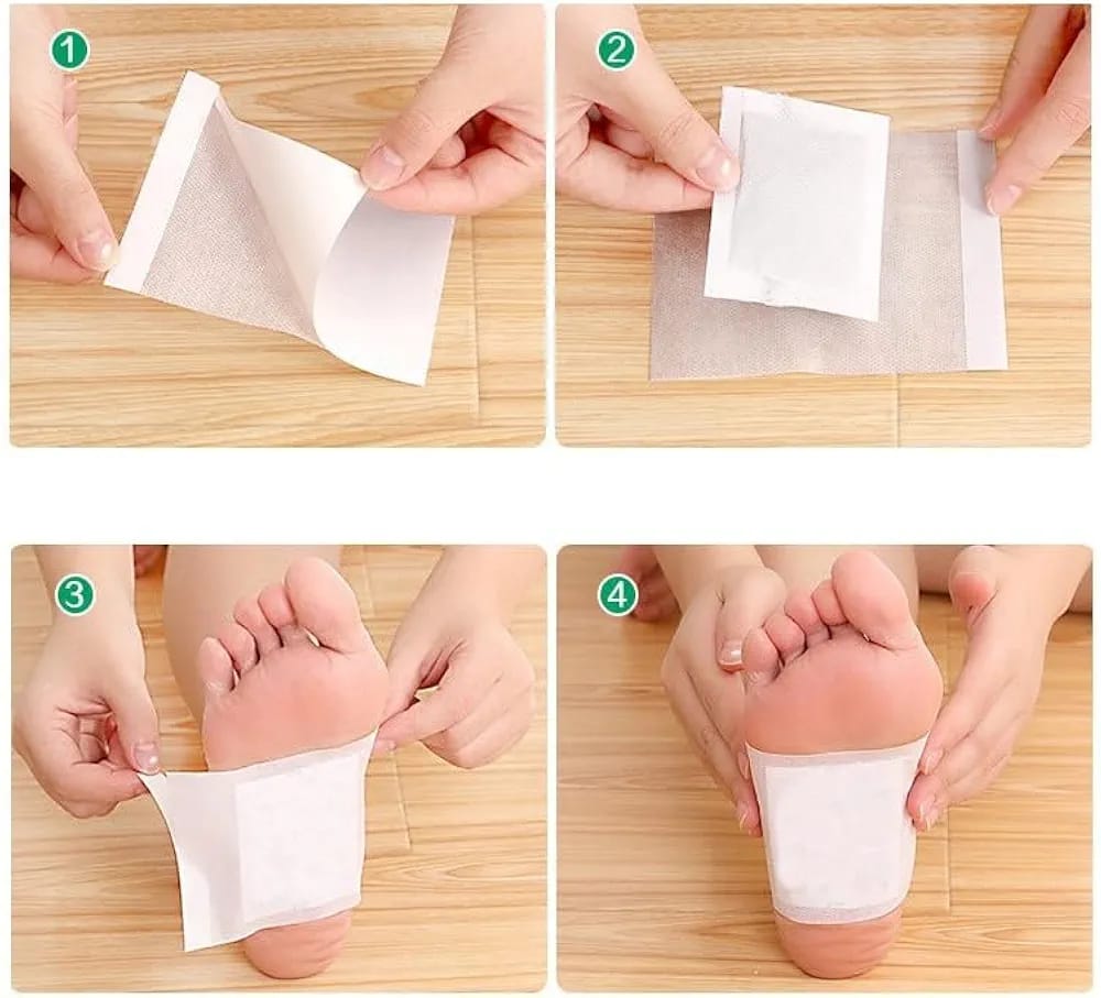 PARCHES DETOX KINOKI CAJA X10 ⁓ Limpia y Desintoxica El organismo